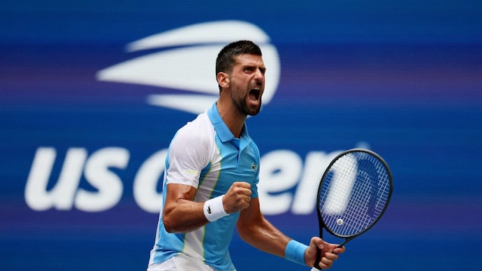 Djokovic supera récord de Federer y avanza en el US Open