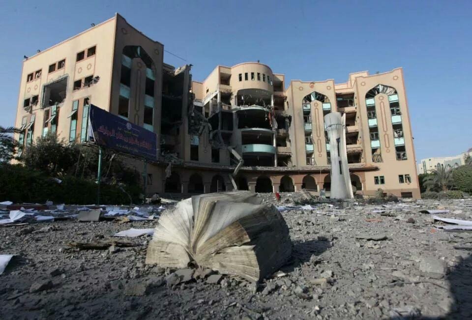 Universidad de Gaza donde estudiaban italianos fue bombardeada por Israel