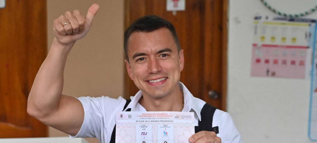 Elecciones Ecuador: Se impuso el outsider de Daniel Noboa