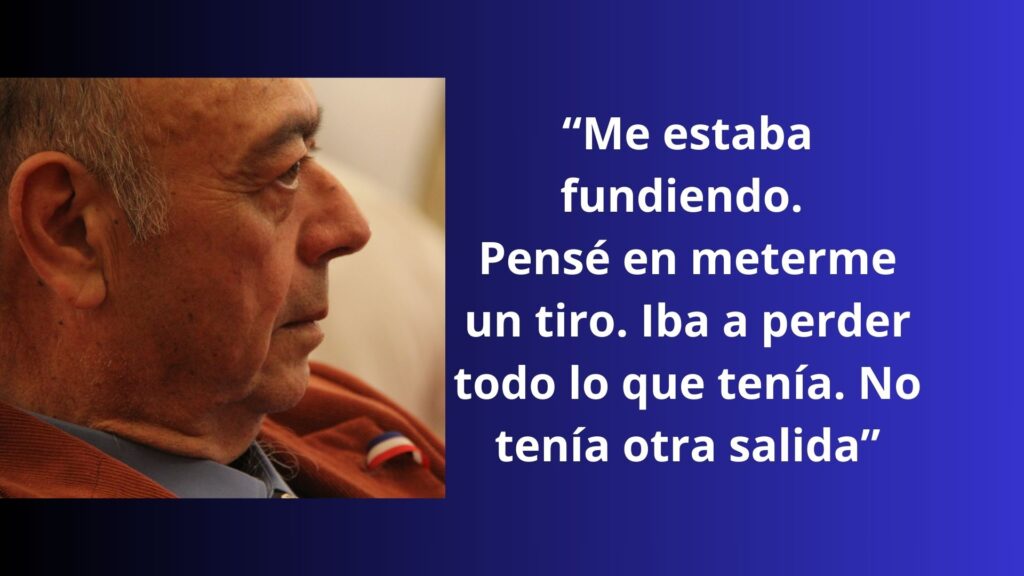 “Estuve a punto de suicidarme”, Alfredo Jaeggli