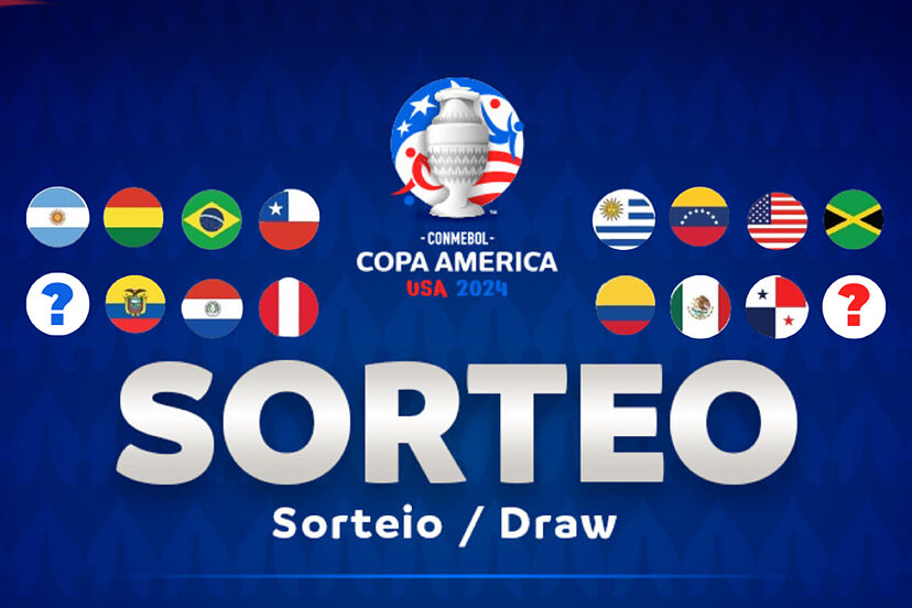 Los detalles del sorteo de la Copa América 2024