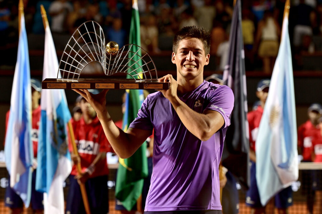 Sebastián Báez triunfa en el Abierto de Río