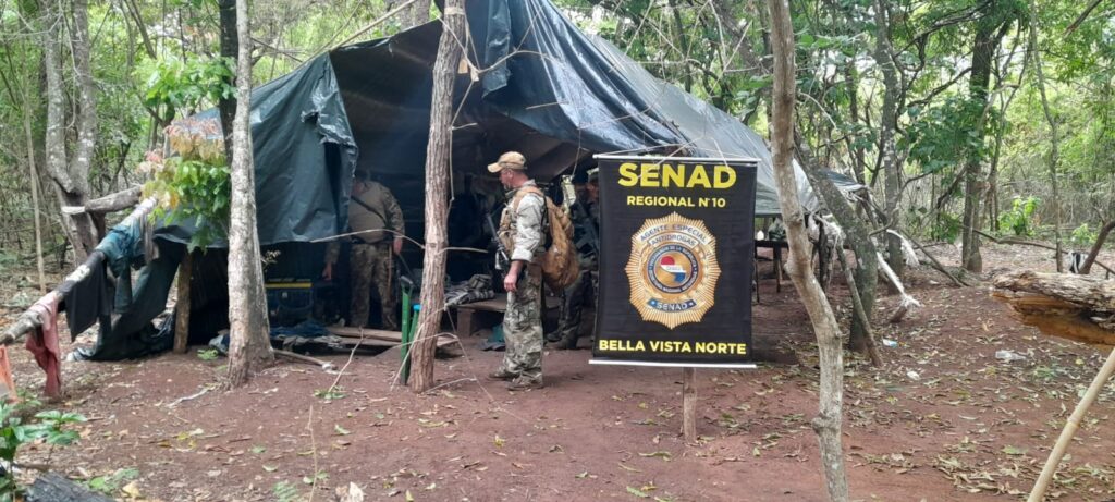 Senad desmantela operación narcotraficante en Bella Vista