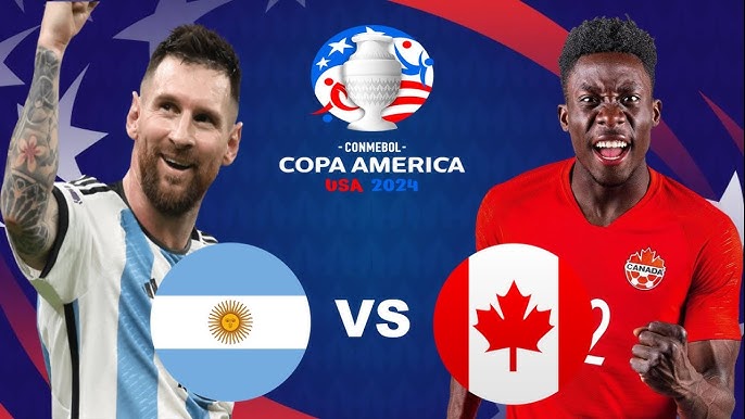 Imponente partido inaugural de la Copa América