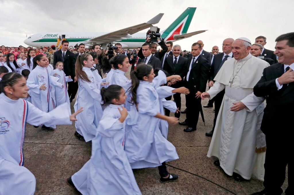 Nueve años de la visita del papa Francisco a Paraguay