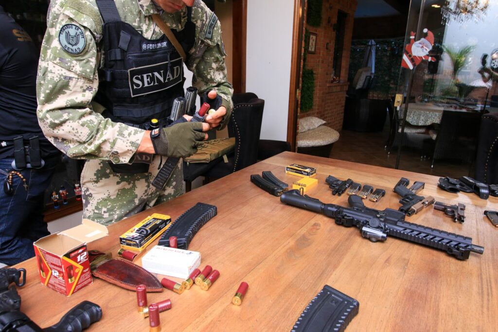 Policía recibió armas confiscadas de “Operativo Dakovo”