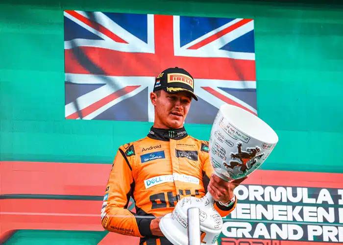 Norris se adueñó del GP de Países Bajos