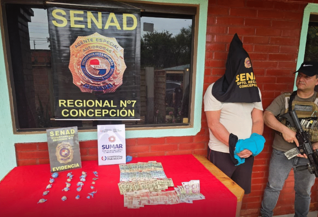 Capturan en Concepción a proveedor clave de redes microtraficantes