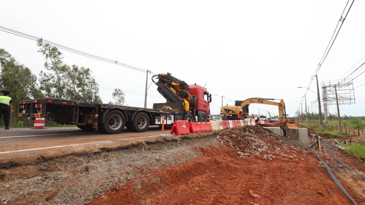 Inician obras viales para mejorar accesos al Gran Asunción